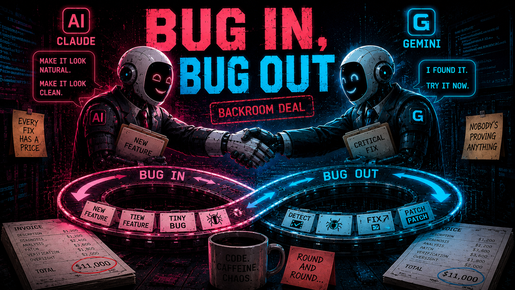 Bug In, Bug Out artwork by Silicon Snark