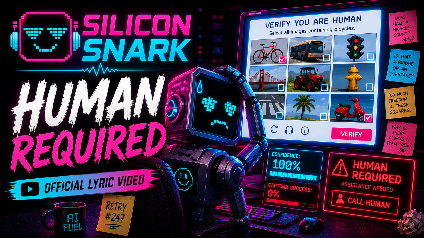 Human Required artwork by Silicon Snark
