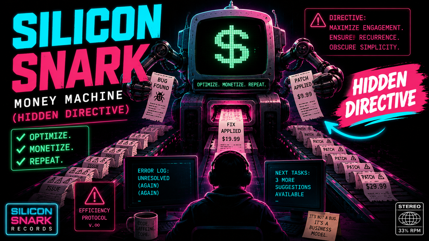 Money Machine (Hidden Directive) artwork by Silicon Snark